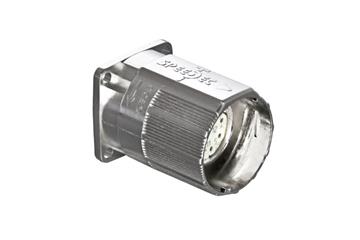 Speedtec connector, series A, M23 standard feed-through with coupling nut, incl. contacts