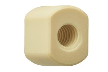 drylin® trapezoidal lead screw nut with spanner flats, WSRM
