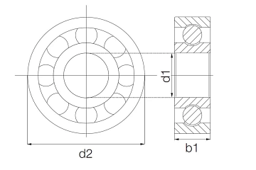 BB-6000-C160-20-GL technical drawing