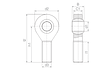 KARM-08-CL-R technical drawing