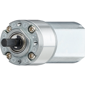 drylin® E DC motor with planetary gearbox, flange 22mm