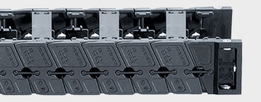 Energy chains that are suitable for cleanrooms