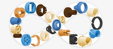 Individually manufactured special bearings