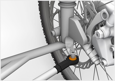 igubal spherical bearings in the track rod