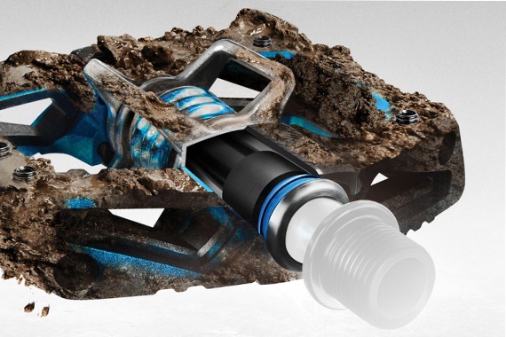 Crankbrothers bicycle pedals with iglidur plain bearings